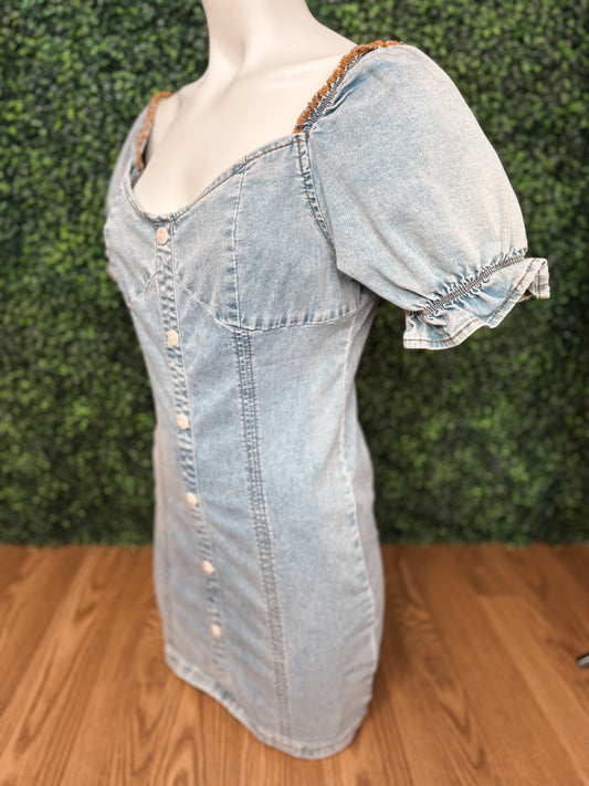 Sweet Escape Denim Mini Dress
