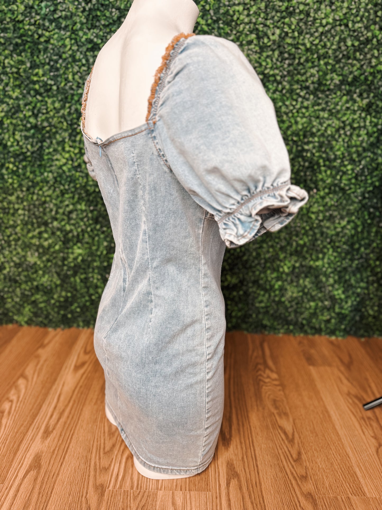 Sweet Escape Denim Mini Dress